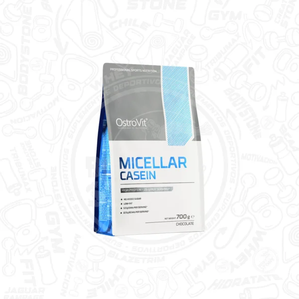 03 OstroVit Caseína Micelar 700g Proteína/23serv