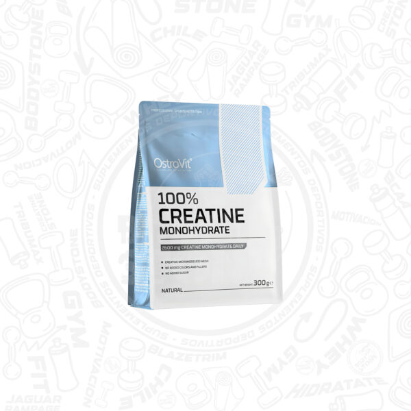Creatine Monohydrate 300 Gramos Sin Sabor Ostrovit En Polvo