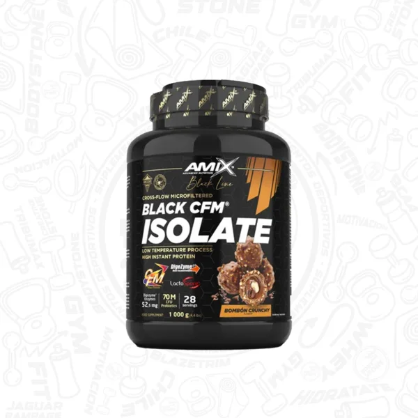 50 Amix Black CFM Isolate 2 lb / 4 lb Proteína Aislada