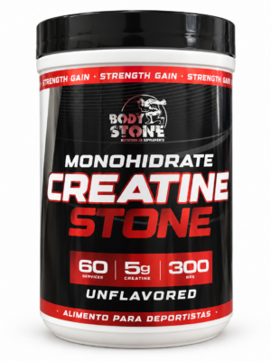 Creatina Monohidratada Creatine Stone 300 g Sin Sabor | BodyStone