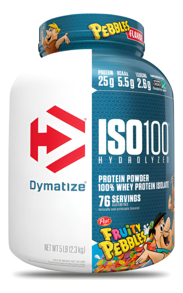 600706-MLC89604662564_082025 Iso 100 Hydrolyzed Dymatize - 5 Libras - Gourmet Chocolate