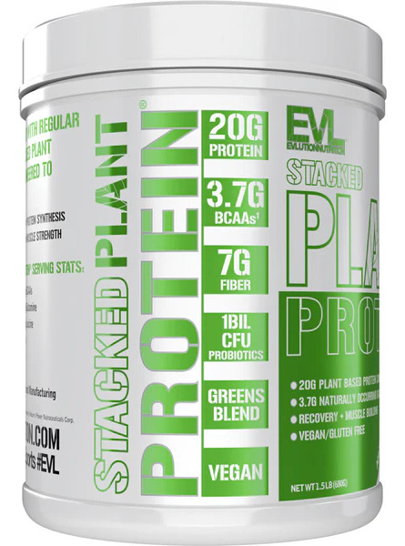 Evl Plant Protein Polvo 1.5lb - Suplemento En Pote