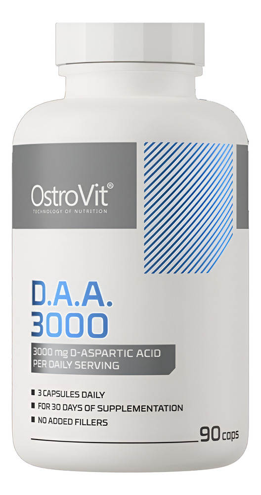 602308-MLC93119214799_092025 Acido Aspartico Daa (3000 Mg) Ostrovit Capsula