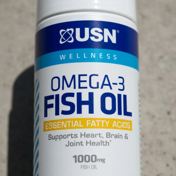 Omega-3 Fish Oil Usn 90 Caps Sin Sabor / 1 Frasco