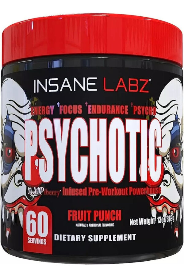 Psychotic Pre Entreno - Insane Labz 60 Serv Envio Gratis