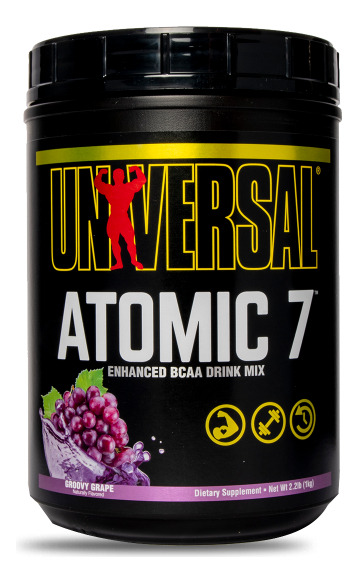 Pre Entreno Atomic 7 Universal 1kg Con Taurina + Citrulina!