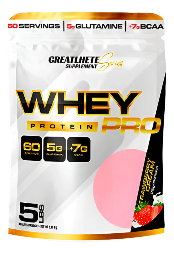 Whey Protein Pro Greatlhete 5lbs + Shaker Gratis + Envio