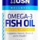Omega-3 Fish Oil Usn 90 Caps Sin Sabor / 1 Frasco