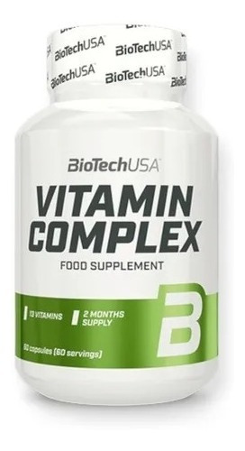 613717-MLC54252904977_032023 Vitamin Complex - Biotech Usa - 60 Capsulas