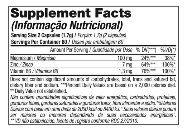 Blackskull Zma Cápsulas 120 Caps  Frasco