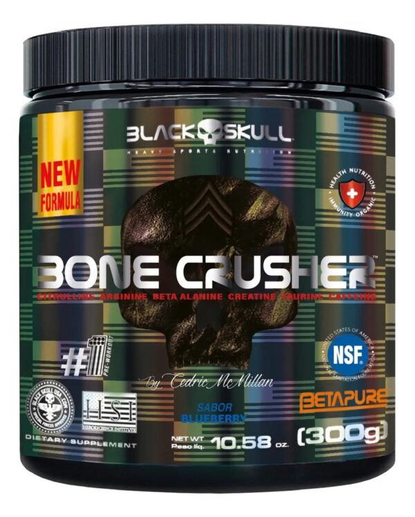 Black Skull Bone Crusher New 300g Pre Entreno