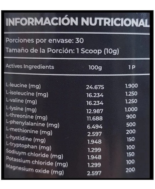 Eaa + Hydration Pro Greatlhete 9 Amino Esenciales 30serv