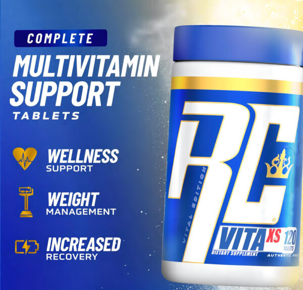 Multivitamínico Vita Xs Ronnie Coleman, Vitaminas, Minerales Sabor Sin Sabor
