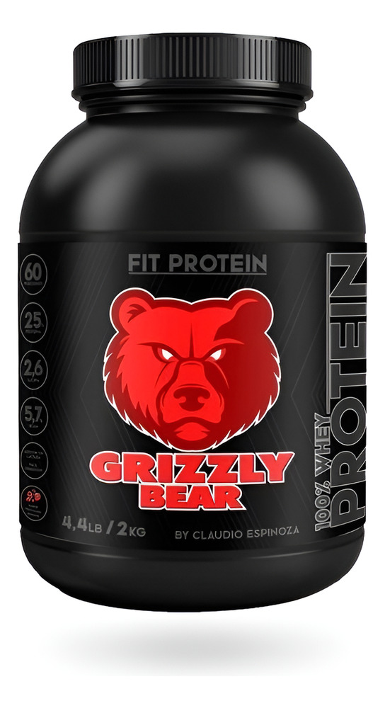 Fit Protein 4.4lb Grizzly Bear + Shaker Disponible