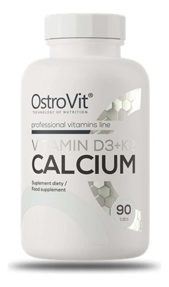 629262-MLA83113067120_032025 Vitamin D3 + K2 + Calcium 90 Tab Ostrovit Sabor Sin Sabor
