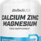 Calcium Zinc Magnesium Biotechusa 100 Tab Sin Sabor