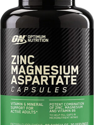 Optimum Nutrition Zinc Magnesium Aspartate Zma 90 Capsulas