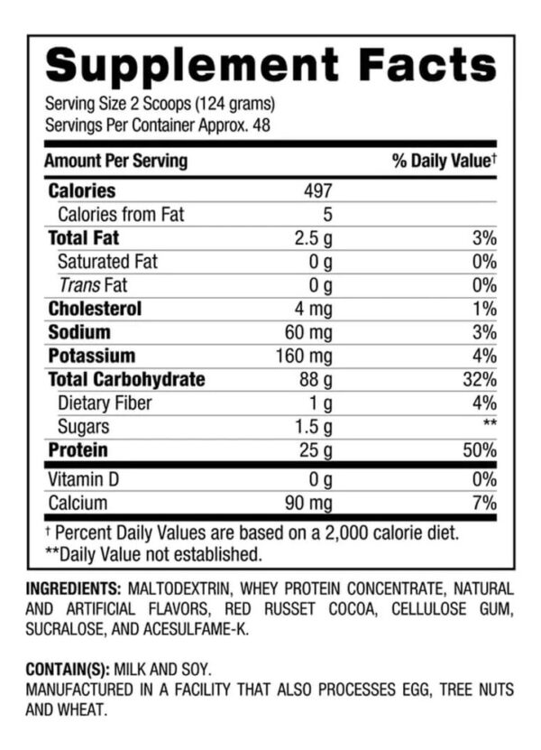 Bulk Muscle Xl Bpi 15 Lbs