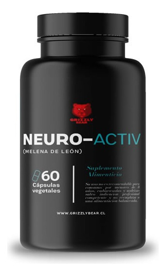 Grizzly Bear Neuro-Activ 60 Cápsulas