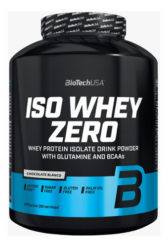 BioTechUSA Iso Whey Zero 2.27kg Proteína Sabores Surtidos
