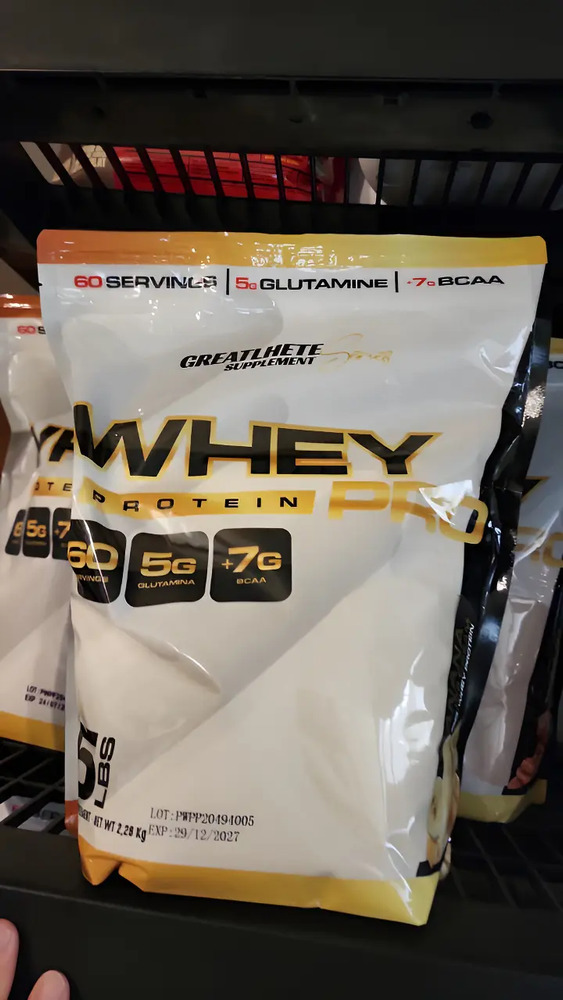 Greatlhete Whey Protein 5 lb Proteína 8 Sabores