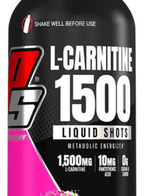 637436-MLU74565210460_022024 Prosupps L-carnitine 1500 Liquid Shots Quemador Grasa Liquido 473 Ml Berry