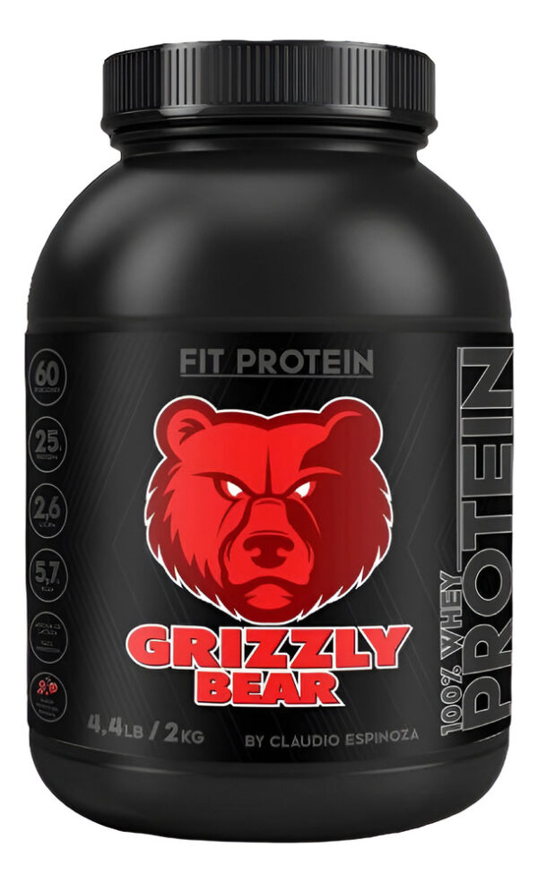 Fit Protein 4.4lb Grizzly Bear + Shaker Disponible