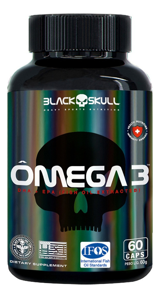 Omega 3 Black Skull  60 Caps