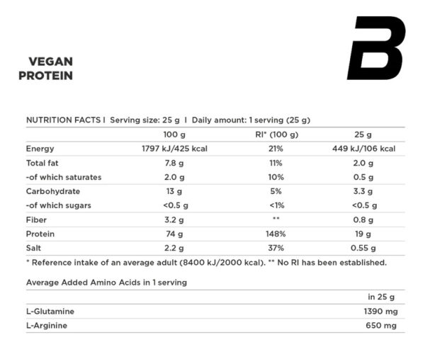 BioTechUSA Vegan Protein 2000g Proteína Vegana