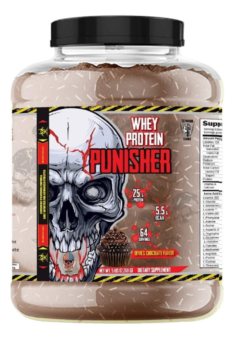 Terror Labz Punisher Whey Protein 5 lb Proteína