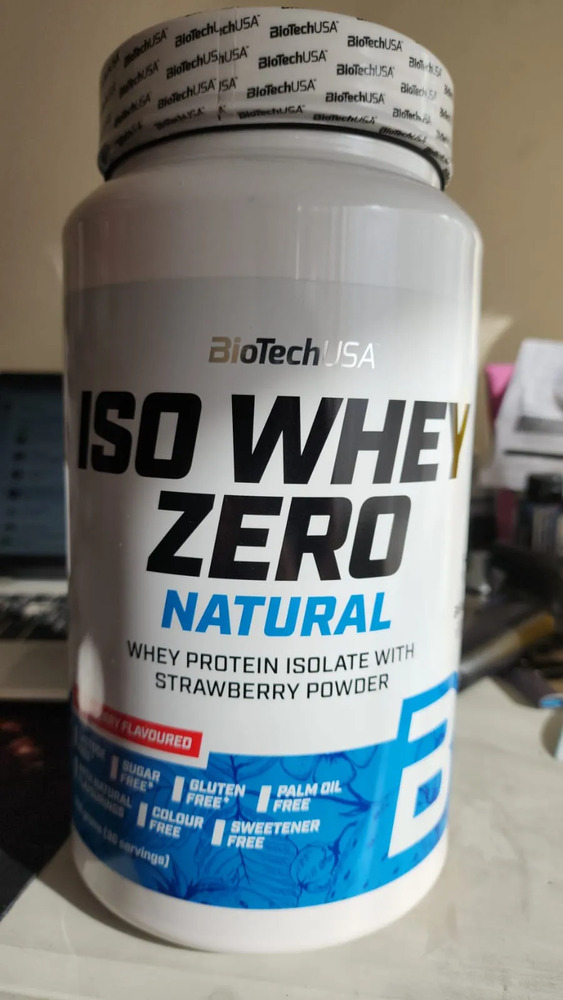 BioTechUSA Iso Whey Zero 908g Proteína 8 Sabores