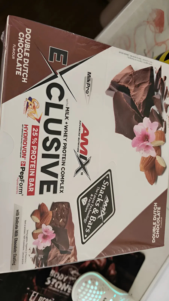 Amix Exclusive Caja 12 Unidades Barra Proteica