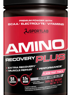 650527-MLU75124045503_032024 New Amino Recovery Plus 357gr Fruit Punch, Sl Sabor Fruit Punch