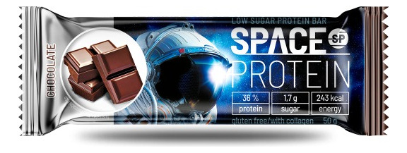 Space Protein Box 24 Unidades Chocolate