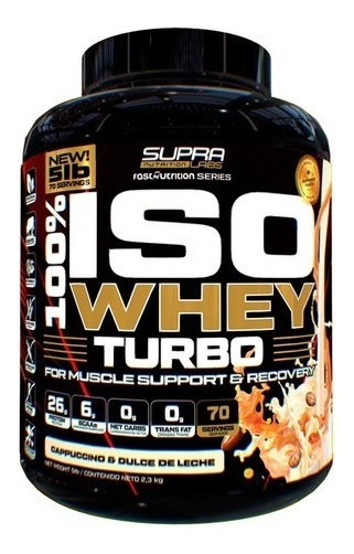 Supra 100% Iso Whey Turbo 5 lb Proteína