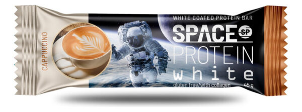 Space Protein White Capuccino 45g ( 24uni)