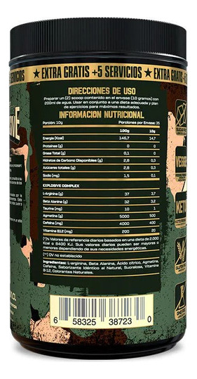 657463-MLC87734634725_072025 Fast Nutrition No-explosive 200ml Polvo 35 Serv. Café
