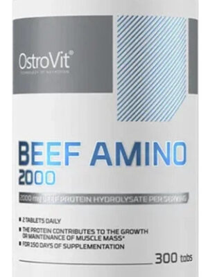 660733-MLC86107615570_062025 Beef Amino 2000 Mg 300 Tabs Natural