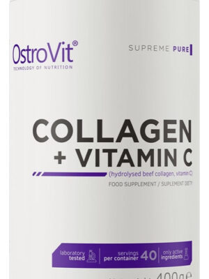 663618-MLA86241807716_062025 Collagen + Vitamin C Ostrovit 400g Sabor Sin Sabor