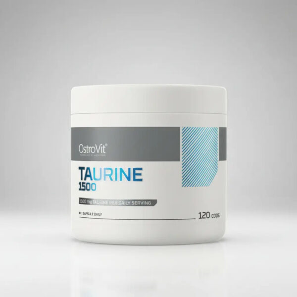 Taurine 1500 Mgr 120 Cápsulas Ostrovit Sin Sabor