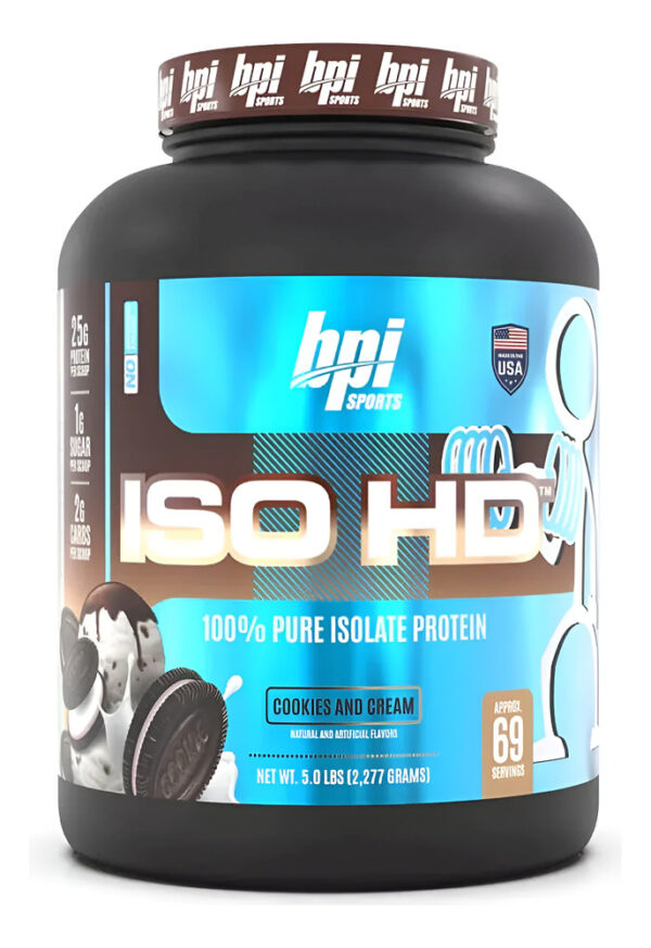 668045-MLC93225339139_092025 Iso Hd 5 Lbs De Bpi + Envío Gratis + Shaker De Regalo