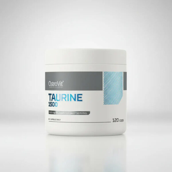 Taurine 1500 Mgr 120 Cápsulas Ostrovit Sin Sabor