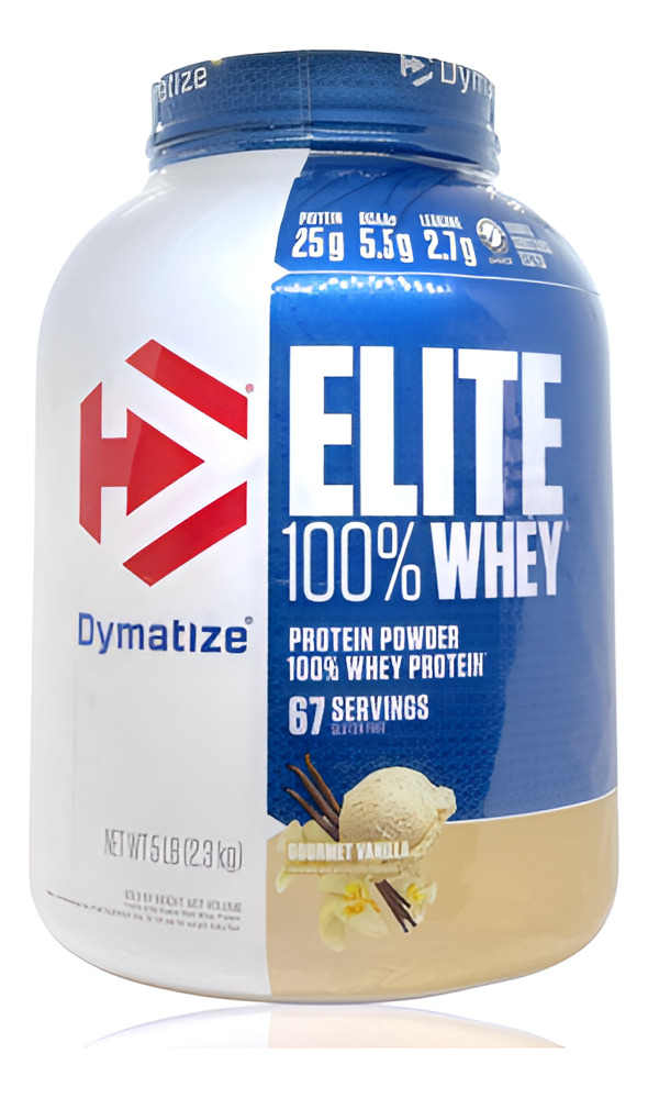 Elite 100% Whey Proteína 5 Lbs Vainilla Dymatize