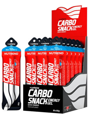 Nutrend CarboSnack + Caffeine 50g x18 Gel Energético