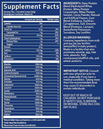 USN BlueLab 100% Whey 4.5 lb Proteína