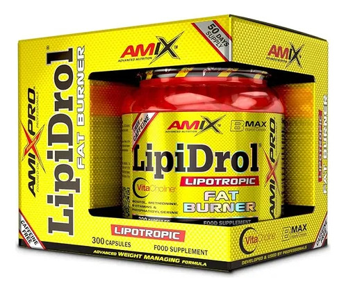 678299-MLC87659259675_072025 Quemador De Grasa Lipidrol® Amixpro 300 Cápsulas