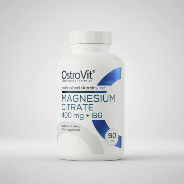 OstroVit Magnesium Citrate 400mg + B6 Magnesio 90tab
