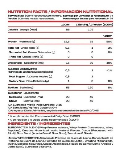 686279-MLC49244287837_032022 Proteina Whey Turbo 5lbs + Creatina 300gr Envío Gratis