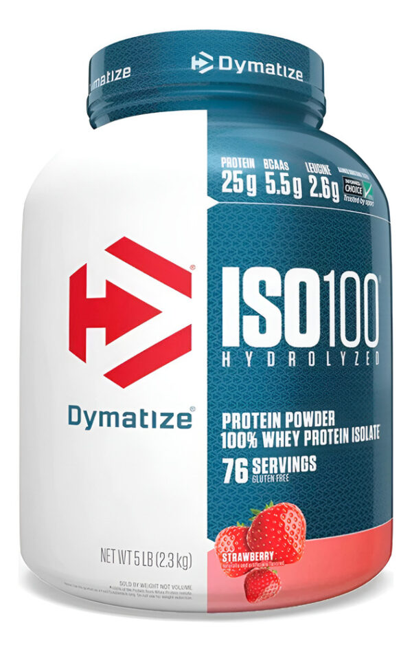 Proteina Iso 100 5 Lbs - Sabor Banana