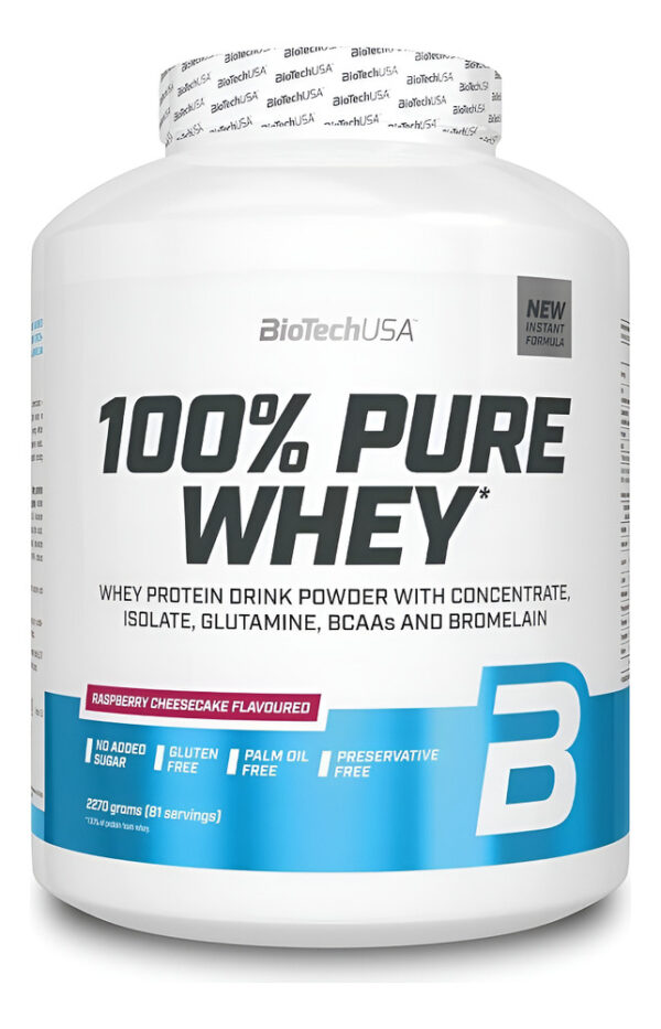 100% Pure Whey Biotechusa / 81 Serv Despacho Gratis